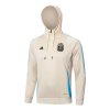 24/25 Argentina Beige half zip Hooded Jacket - Image 2