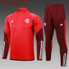 24/25 Brazil Internacional red half zip Tracksuit - Image 40