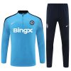 24/25 Chelsea light blue half zip Tracksuit New advertising - Image 4