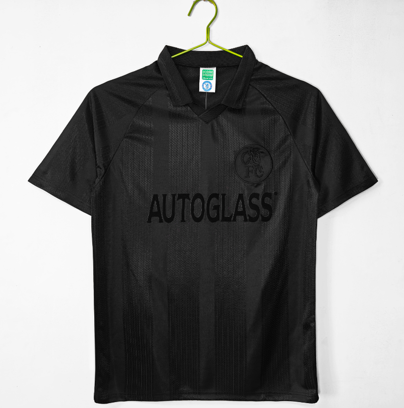 Retro 1998/00 Chelsea second away Black - Image 1