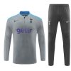 24/25 Tottenham Light gray half zip Tracksuit - Image 2