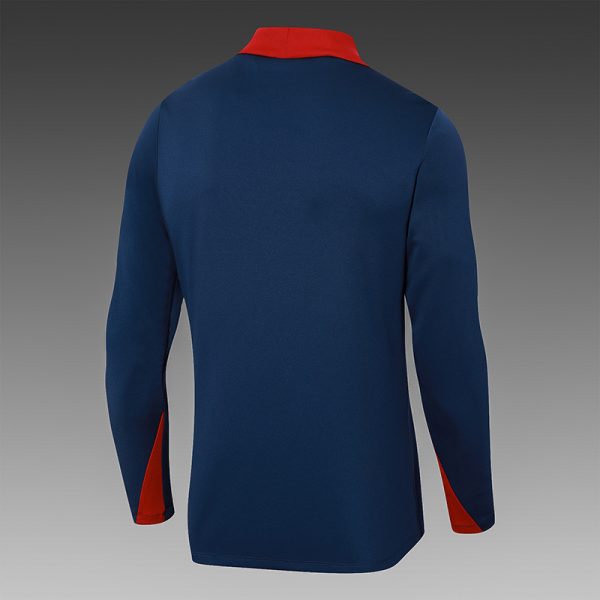 24/25 England royal blue half zip Tracksuit - Image 9