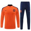 24/25 Netherlands orange half zip Tracksuit - Image 2