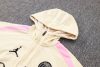 24/25 PSG Apricot half zip Hooded Jacket - Image 22