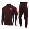 24/25 Bayern Munchen dark purple half zip Tracksuit - Image 10