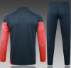 25/26 Half Bayern Grey Tracksuit - Image 2