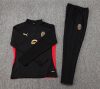 24/25 Ac Milan black half zip Tracksuit - Image 40