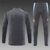 24/25 Argentina dark grey half zip Tracksuit - Image 5