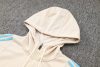 24/25 Argentina Beige half zip Hooded Jacket - Image 15