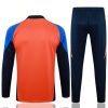 24/25 Juventus Orange half zip Tracksuit - Image 22