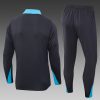 24/25 Tottenham dark gray half zip Tracksuit - Image 9