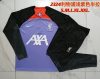24/25 Liverpool half zip tracksuit light purple - Image 2