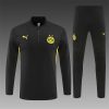 24/25 Dortmund black half zip Tracksuit - Image 2