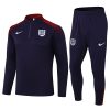 24/25 England purple half zip Tracksuit - Image 8