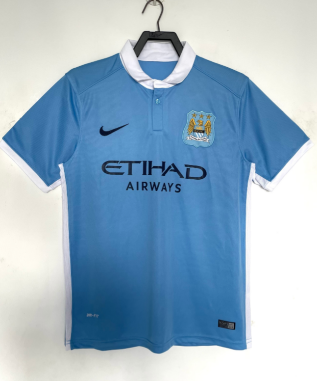 Retro 2015/16 Manchester City home - Image 1