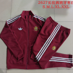 26/27 Long Pull Spain Jujube red Jackets sets
