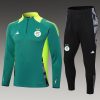 24/25 Algerian dark green half zip Tracksuit - Image 7