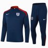 24/25 England royal blue half zip Tracksuit - Image 13
