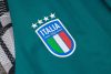24/25 Italy half zip Tracksuit deep green - Image 36