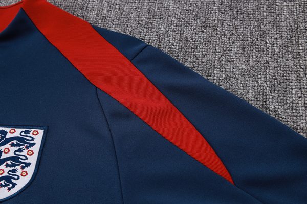 24/25 England royal blue half zip Tracksuit - Image 25