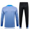 24/25 Inter Milan grey color blue half zip Tracksuit - Image 9
