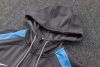24/25 Tottenham dark gray half zip Hooded Jacket - Image 31