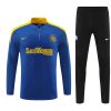 24/25 Inter Milan Color Blue half zip Tracksuit - Image 4