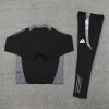 24/25 Italy half zip Tracksuit black - Image 20