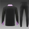 24/25 England black half zip Tracksuit - Image 3