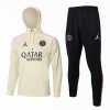 24/25 PSG Apricot half zip Hooded Jacket - Image 8