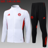 25/26 Bayern white Grey Jackets sets