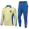 24/25 Ajax Light yellow half zip Tracksuit - Image 13