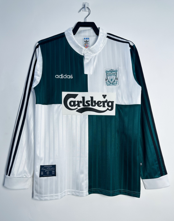 Retro 1995/96 Liverpool away long sleeved - Image 1
