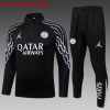 25/26 Half Jordan Paris Black Inkjet Tracksuit