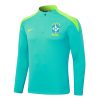 24/25 Brazil light green half zip tracksuit - Image 5
