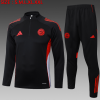 25/26 Half Bayern Black Tracksuit