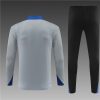 24/25 Inter Milan Light gray half zip Tracksuit - Image 11