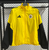 25/26 Fenerbahçe yellow waterproof windbreaker
