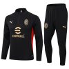 24/25 Ac Milan black half zip Tracksuit - Image 13