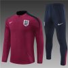 24/25 England red half zip Tracksuit - Image 2