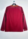 retro 2017/18 Roma long sleeve home - Image 2