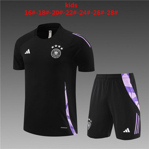 24/25 Germany black Kid Training Kits - Image 1