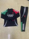 24/25 Arsenal black half zip Tracksuit