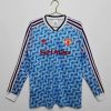 Retro 90/92 Manchester United away long sleeve