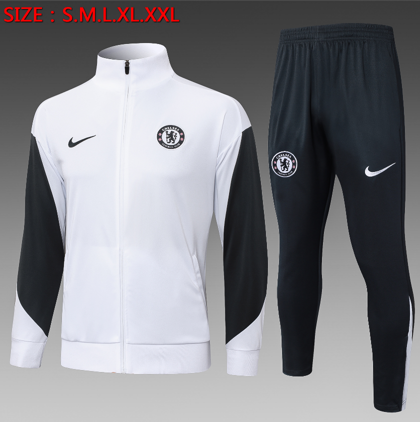 25/26 Chelsea White Jackets sets - Image 1