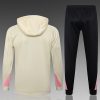 24/25 PSG Apricot half zip Hooded Jacket - Image 13