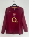 Retro 05/06 Arsenal home long sleeve