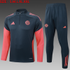 25/26 Half Bayern Grey Tracksuit