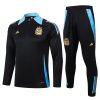 24/25 Argentina black half zip Tracksuit - Image 26