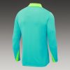 24/25 Brazil light green half zip tracksuit - Image 7